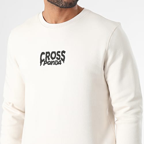 Sweat Crewneck Est 2023 Beige