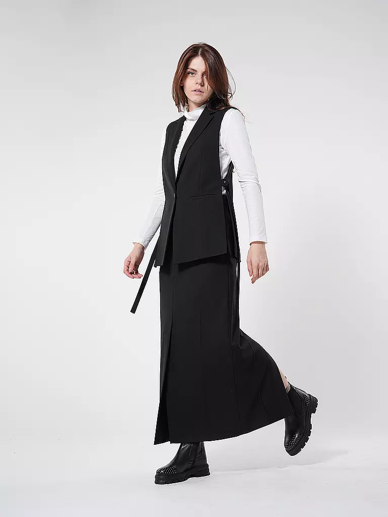 LUISA CERANO Gilet  schwarz
