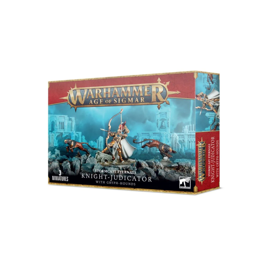 Age of Sigmar : Stormcast Eternals - Knight Judicator with Gryph-Hounds