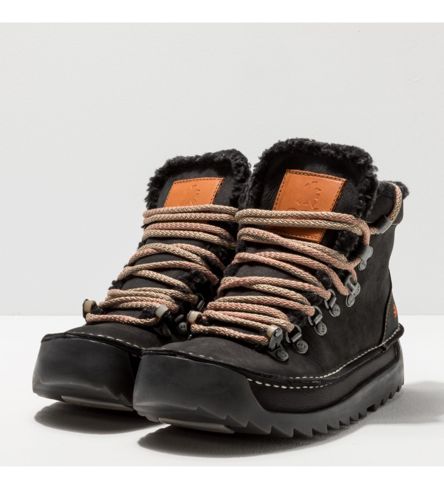 Art Botines de piel 0615 Pleasant Black/ Skyline