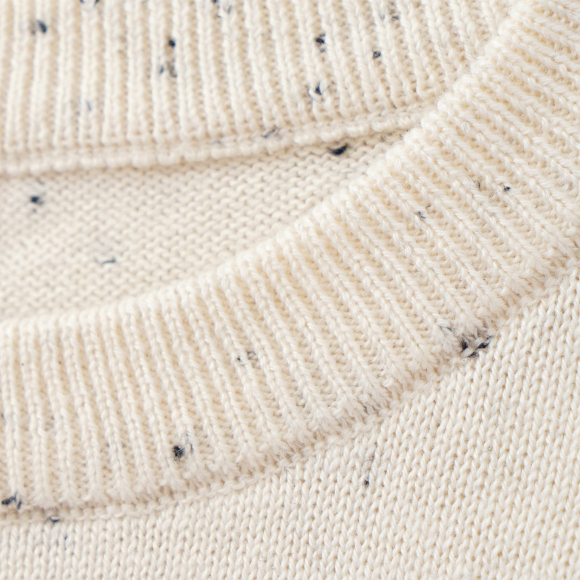 Yigga Jungen Pullover aus Feinstrick creme