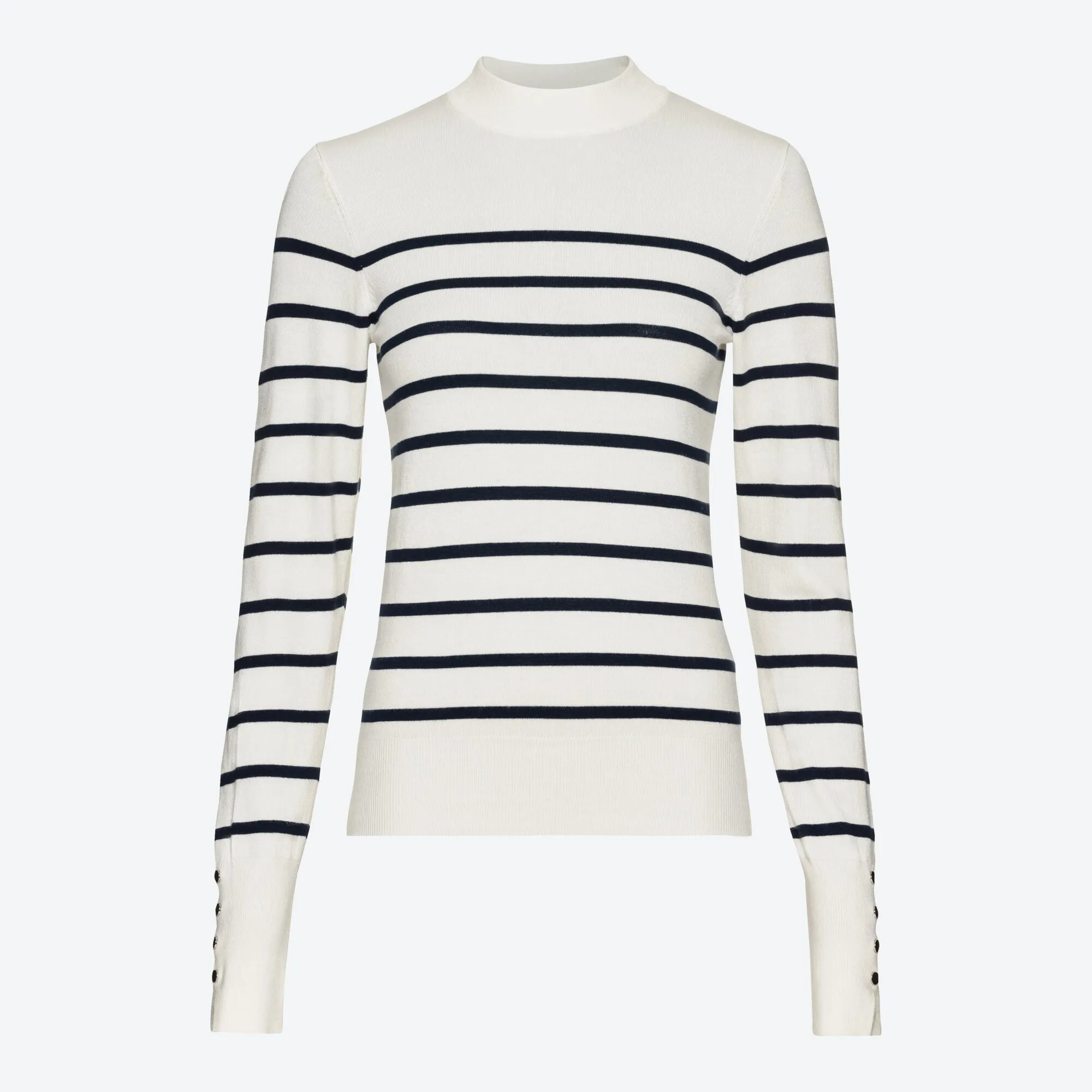 Damen-Pullover mit Zierknöpfen