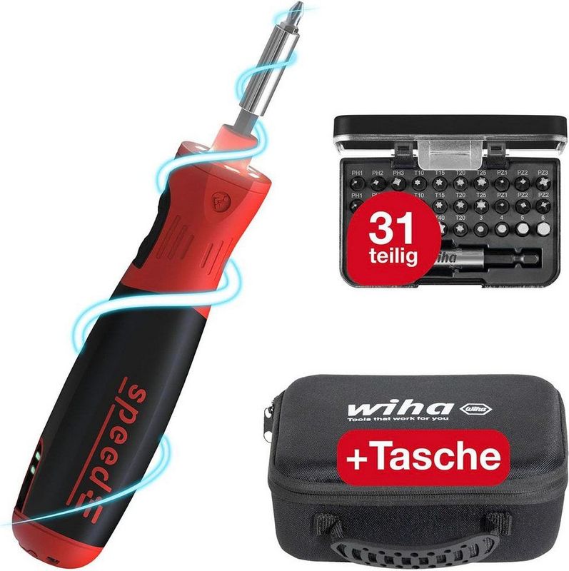 Wiha - speedE® PocketDrive - Accu-staafschroevendraaier - 3.7 V - Li-ion