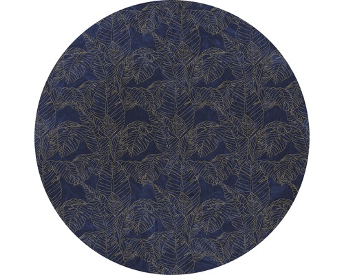 Zelfklevend fotobehang D1-058 Dot Royal Blue Ø 125 cm