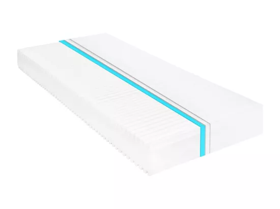 Lit de repos avec matelas 90x200 cm Bois de pin massif