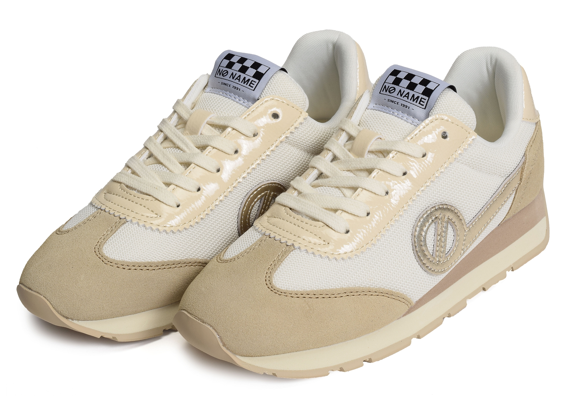 City run jogger beige or