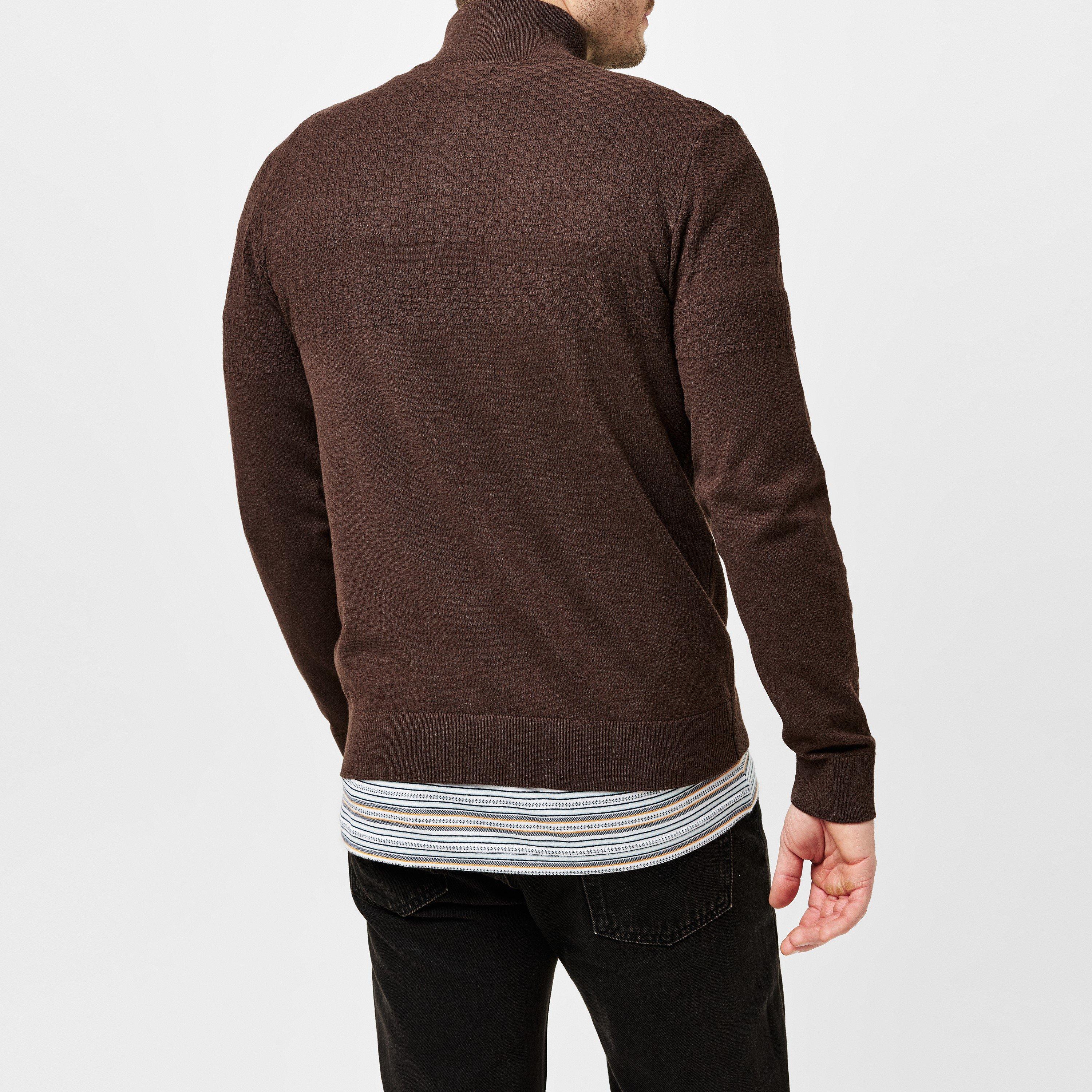 Threadbare ThreadbarequarterZip Longford Jumper Mens
