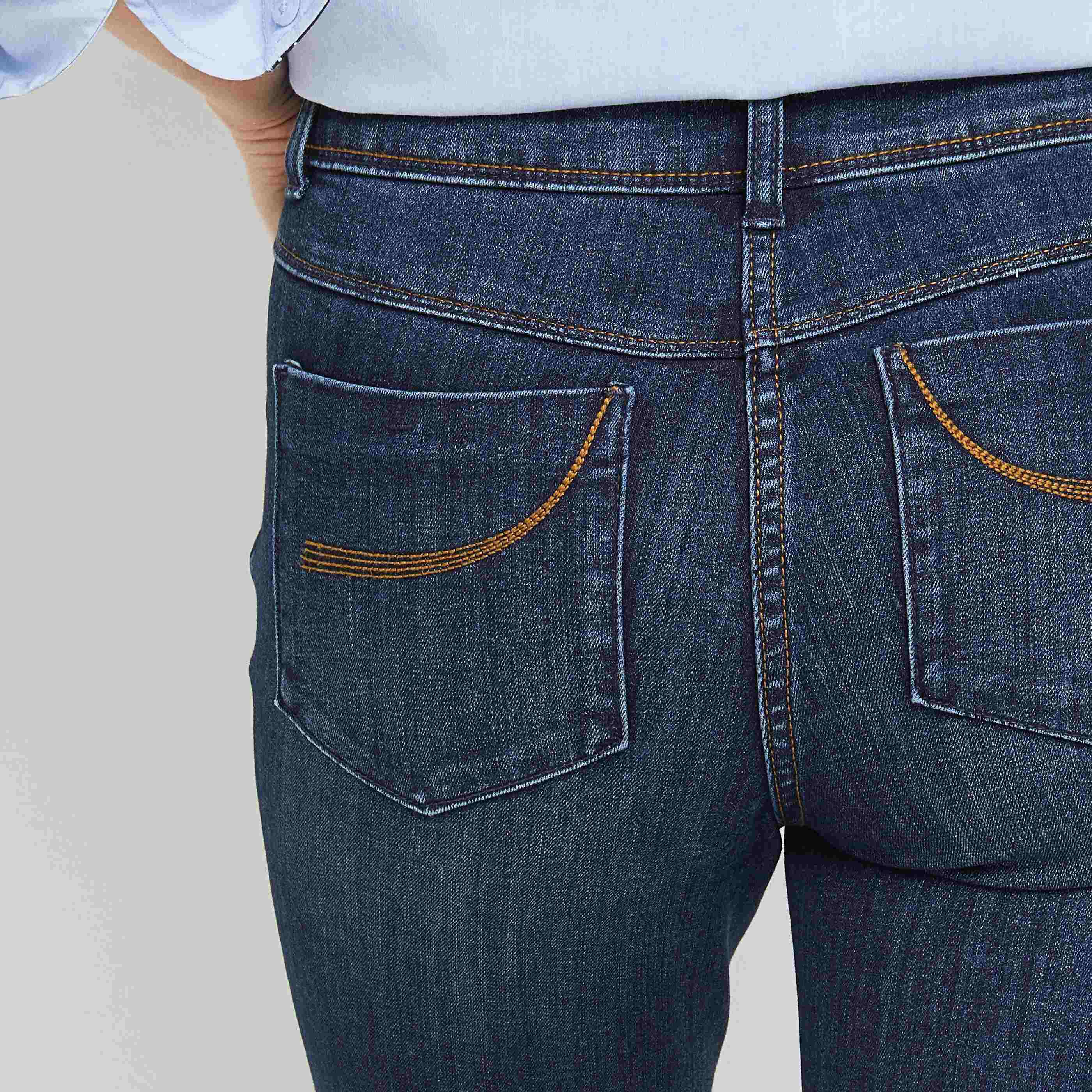 Jean raccourci taille haute femme - RINSE