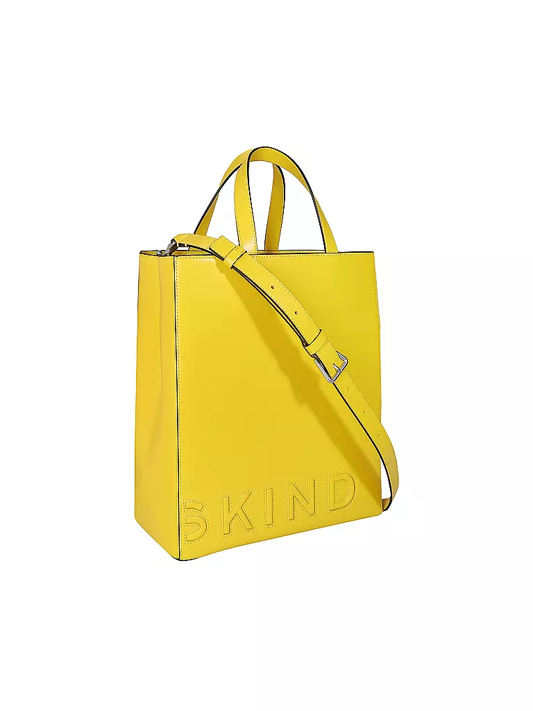 LIEBESKIND BERLIN Ledertasche - Paper Bag Medium gelb