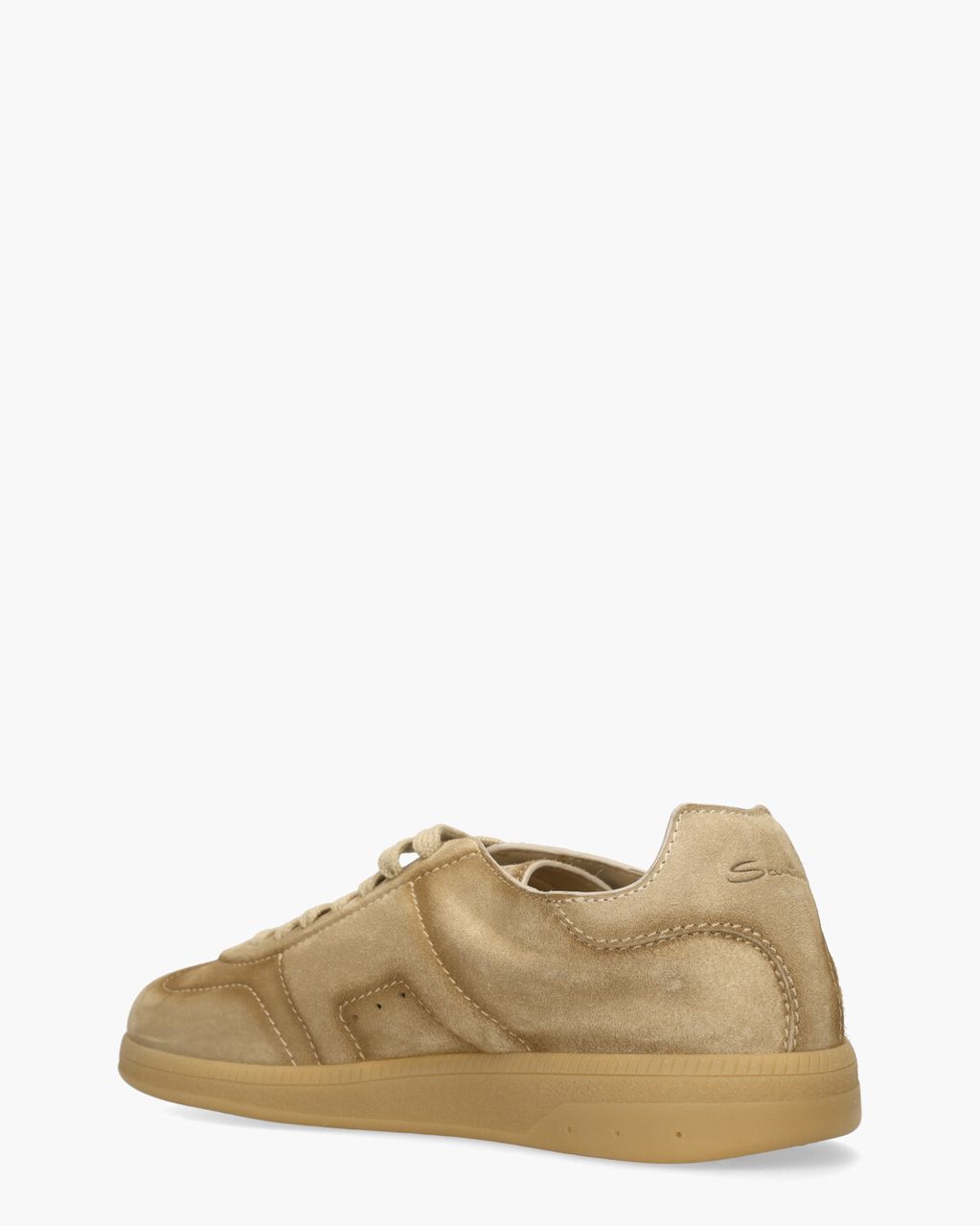 Santoni 22072 Lichtbruin Herensneakers