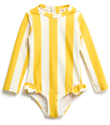 Nordbjörn Sandsjön UV-Badedrakt, Yellow Stripe