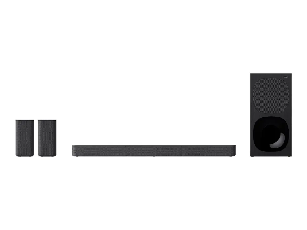 Sony HT-S20R - Lydbarsystem - til hjemmebiograf - 5.1-kanal - trådløs - Bluetooth - 400 Watt (Total)