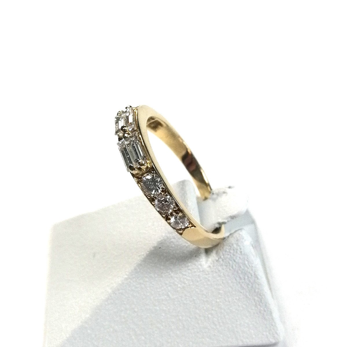 Bague d'occasion or 750 jaune diamant