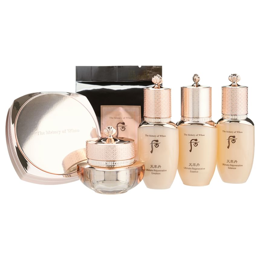 THE WHOO - Cheonyuldan Signature Cushion Foundation 21 Speciale Set