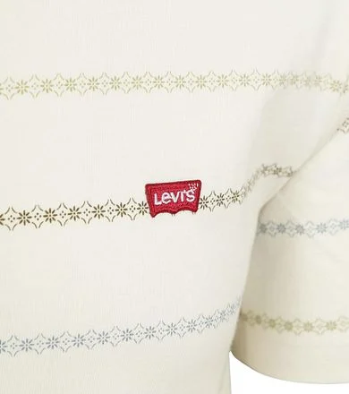 Levi's T-shirt Original Jay Printed Floral 56605-0265 kopen