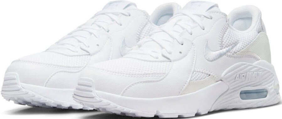 Nike Lage Sneakers Baskets Air Max Excee blanc argent blanc