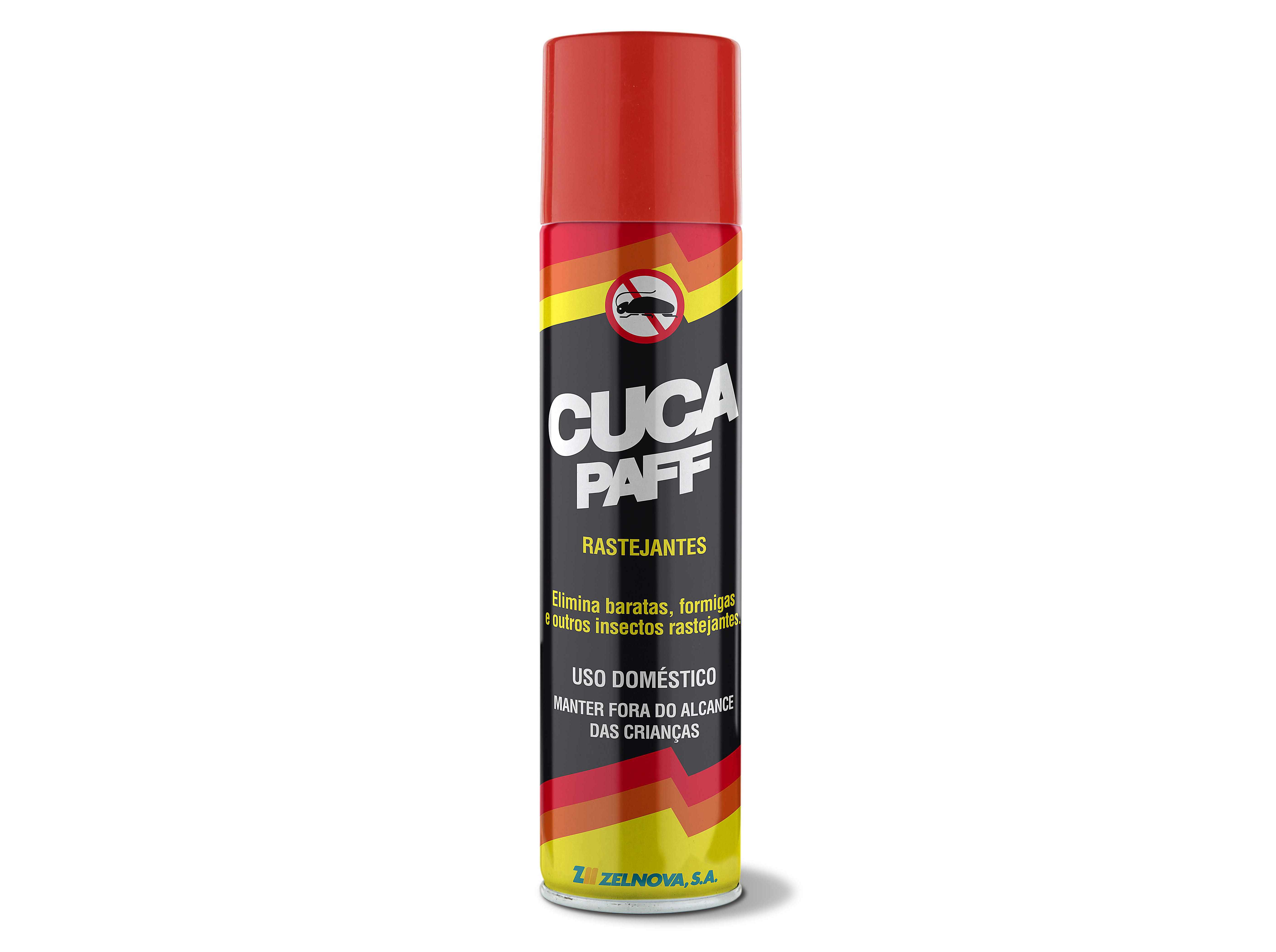 INSETICIDA AEROSSOL CUCA PAFF RASTEJANTES 400ML