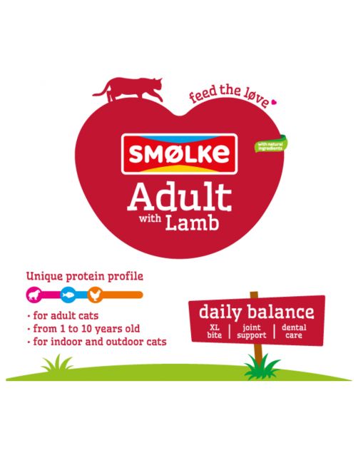 Smolke Cat Adult Complete All-In-One Lam&Kip&Vis - Kattenvoer