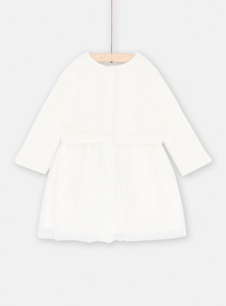 Robe pour fêter noel pour bébé fille