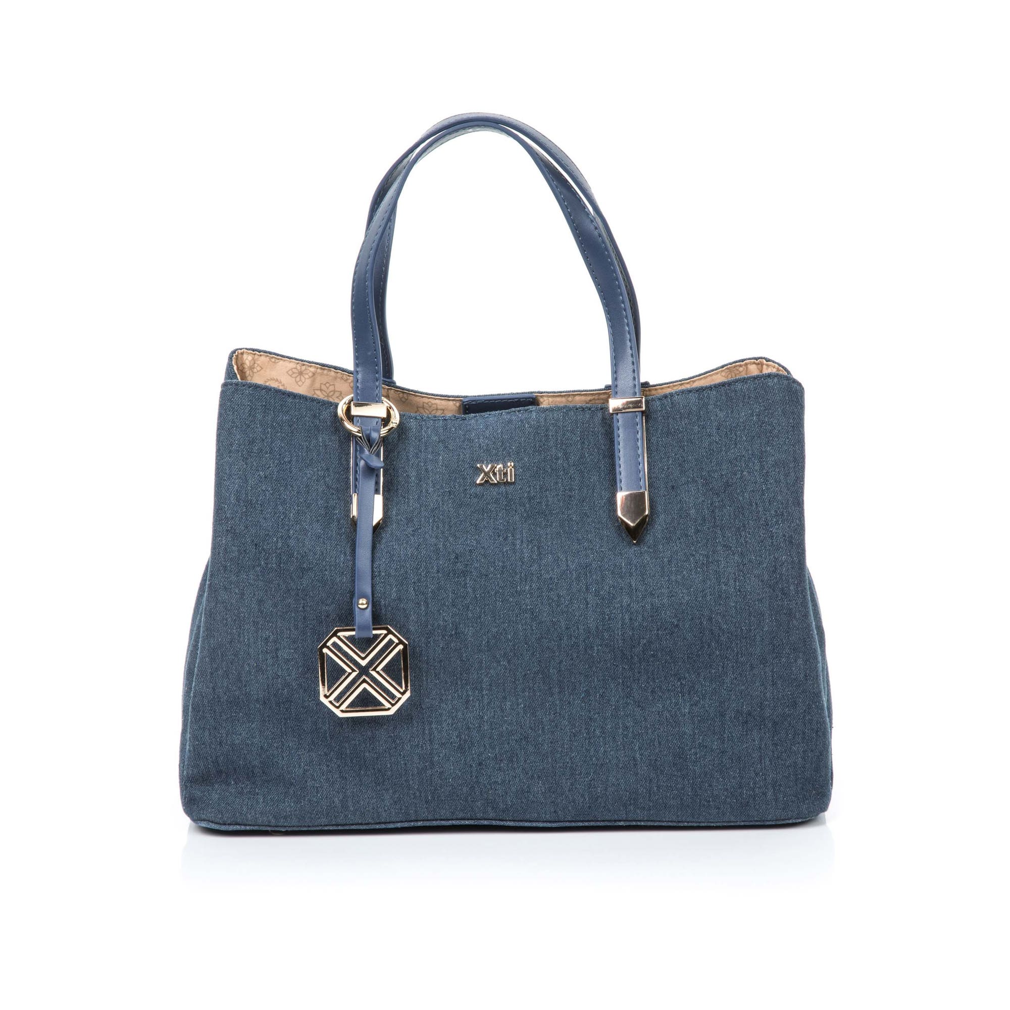 Sac à main bleu marine
