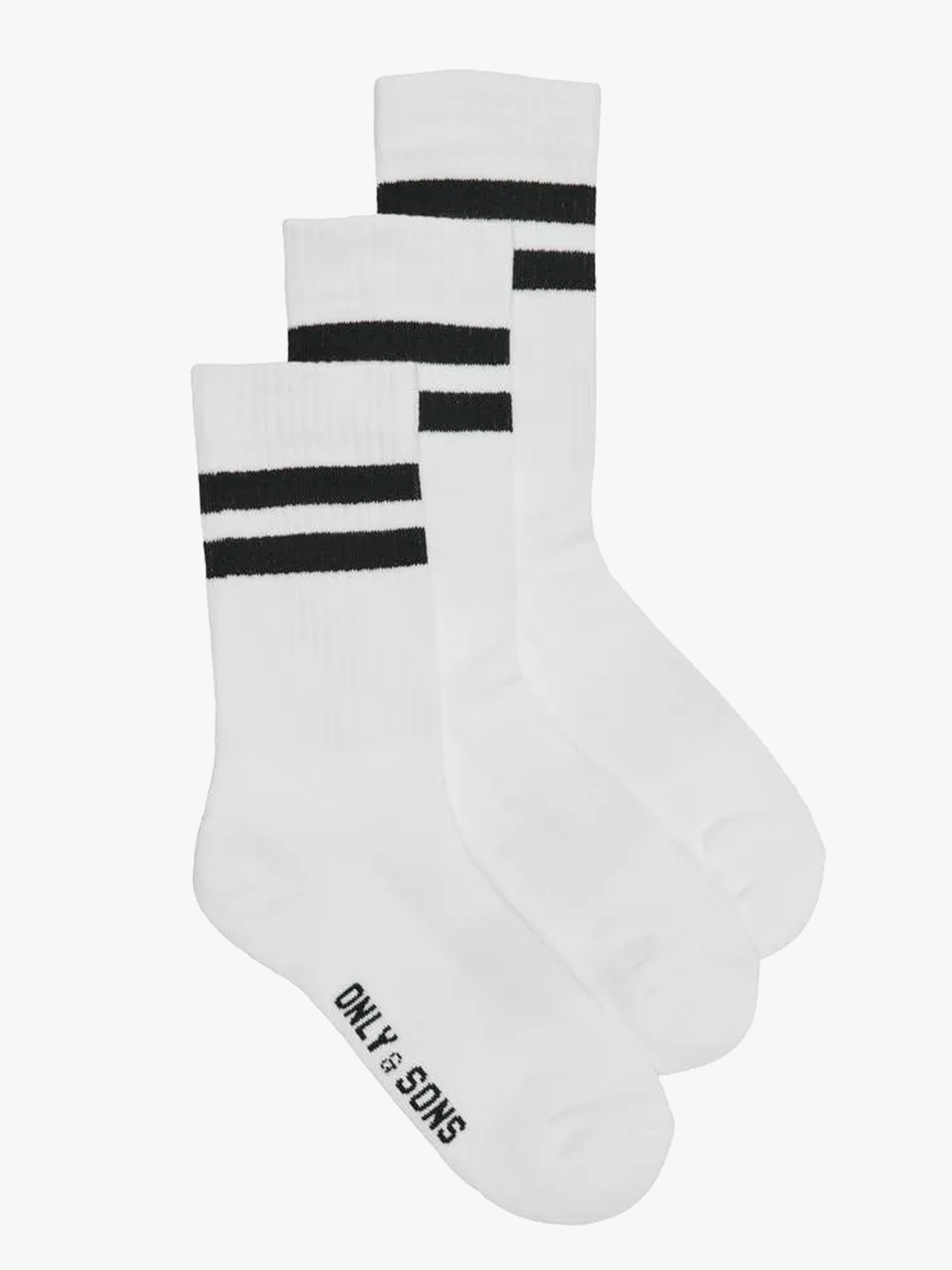 Rody Stripe 3-Pack Tennis Sock