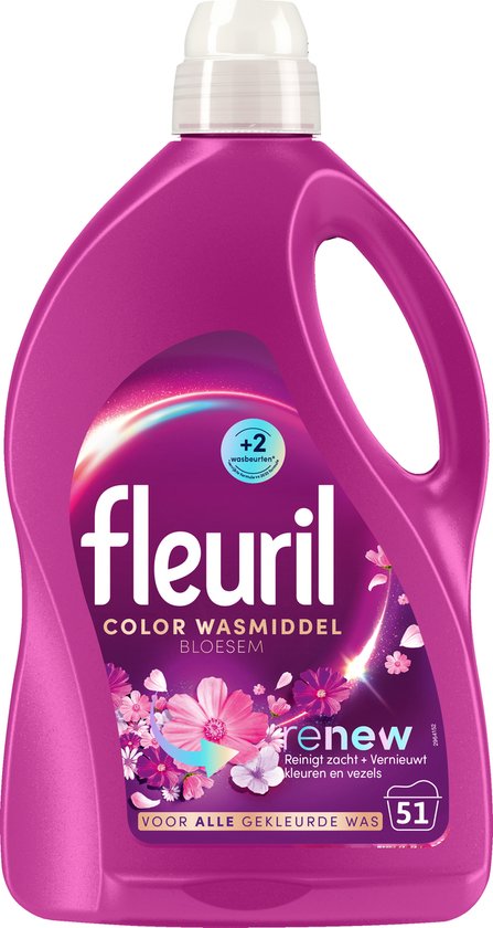 Fleuril Wasmiddel Renew Bloesem (2550 ml)