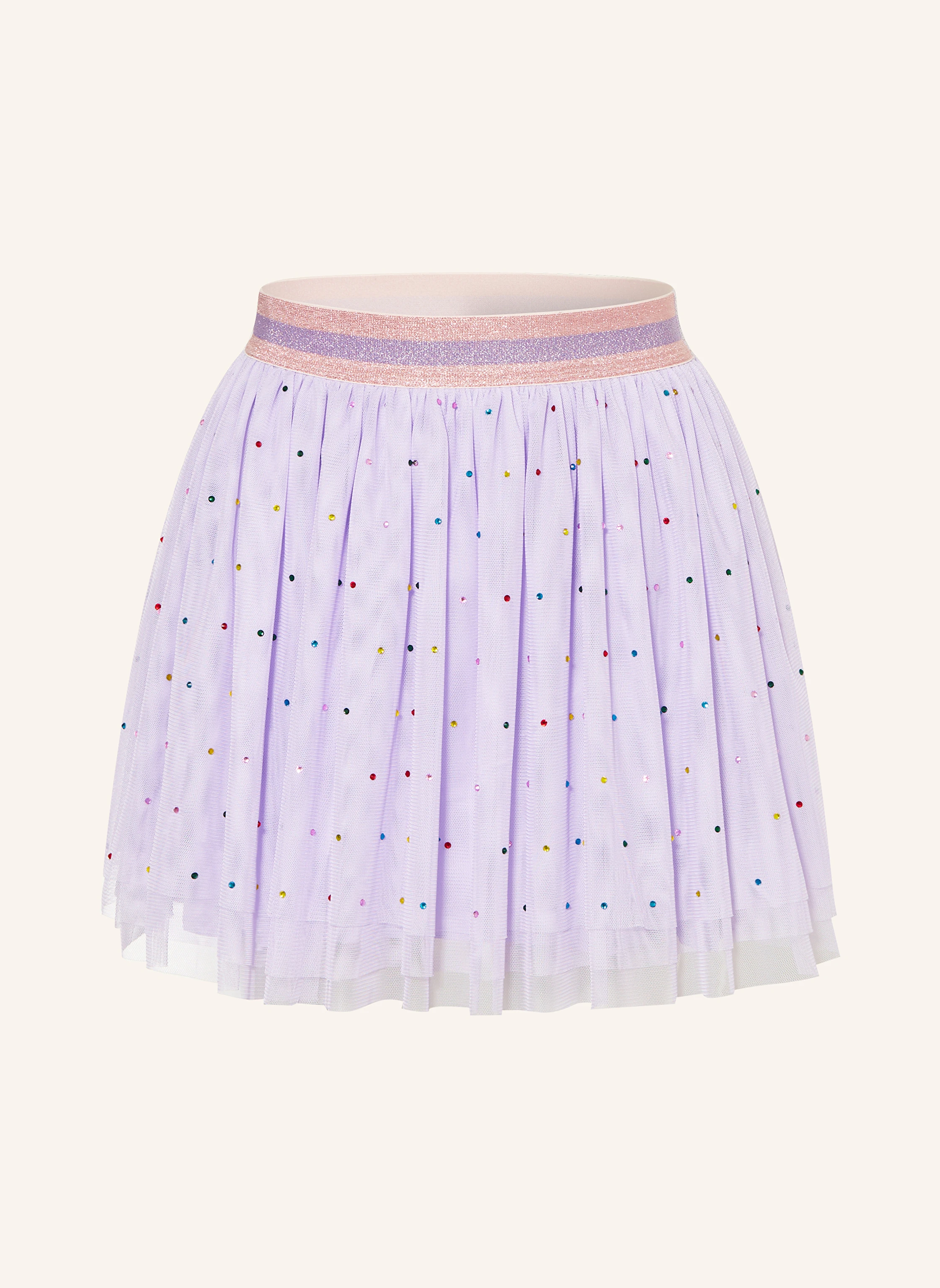 STELLA McCARTNEY KIDS Tüllrock mit Schmucksteinen
