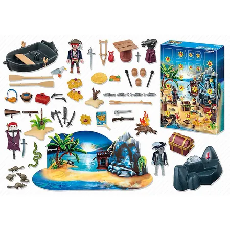 PLAYMOBIL® 6625 - Adventskalender Geheimnisvolle Piratenschatzinsel