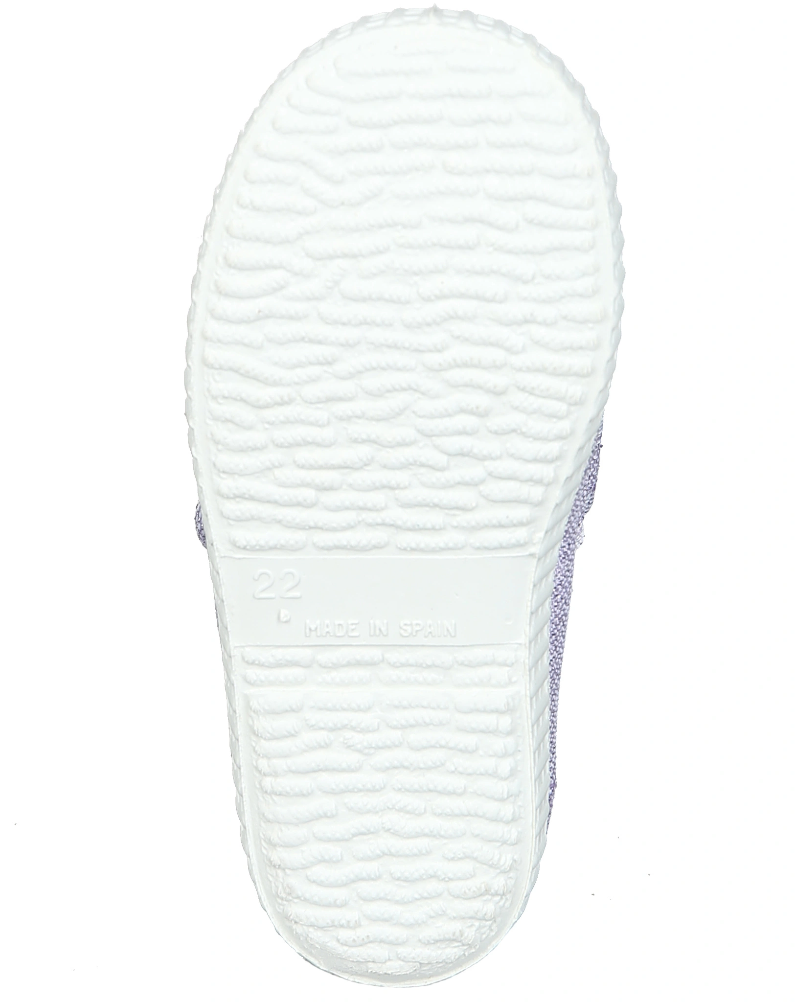 Canvas-Spangenschuhe GLITTER in lila