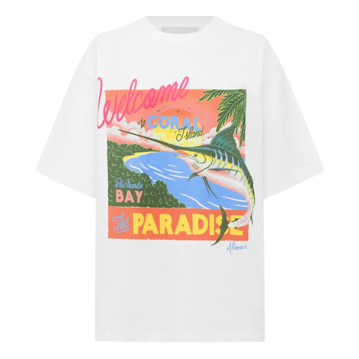 Alémais T-shirt Coral Bay Coton Bio | Ecru