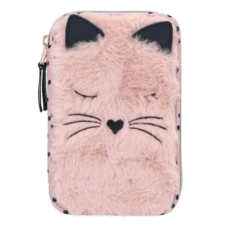 Depesche Princess Mimi Federtasche Katze Fell