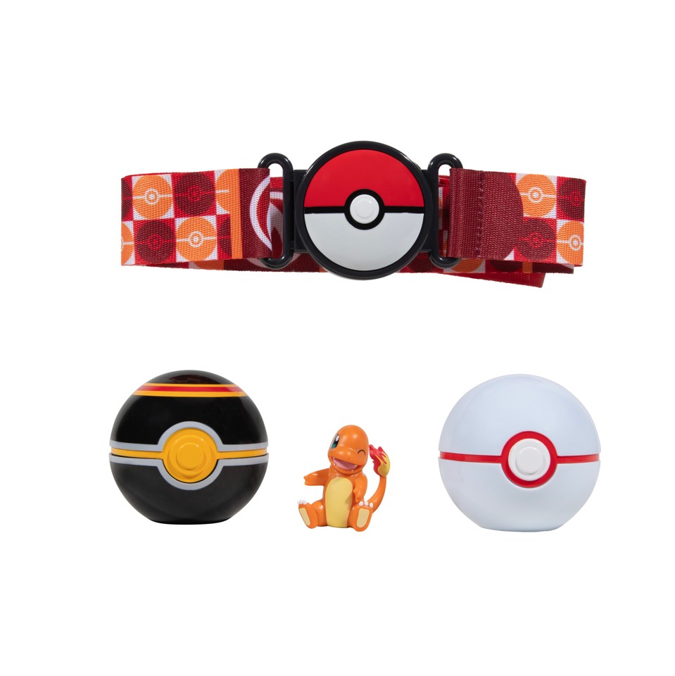 POKEMON CLIP N GO BELT SET ASS