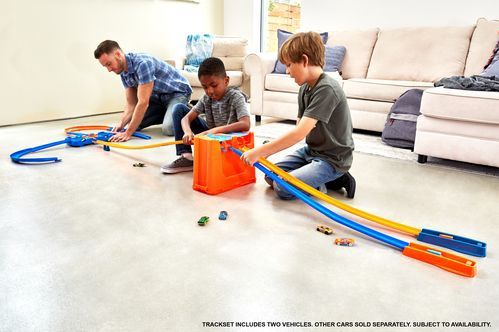 Hot Wheels Track Builder Luxe Stuntbox - Racebaan