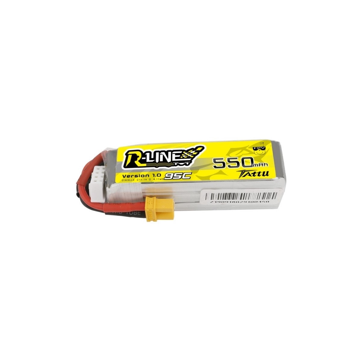 3s 550mAh - 95C - Gens Ace Tattu R-Line XT30