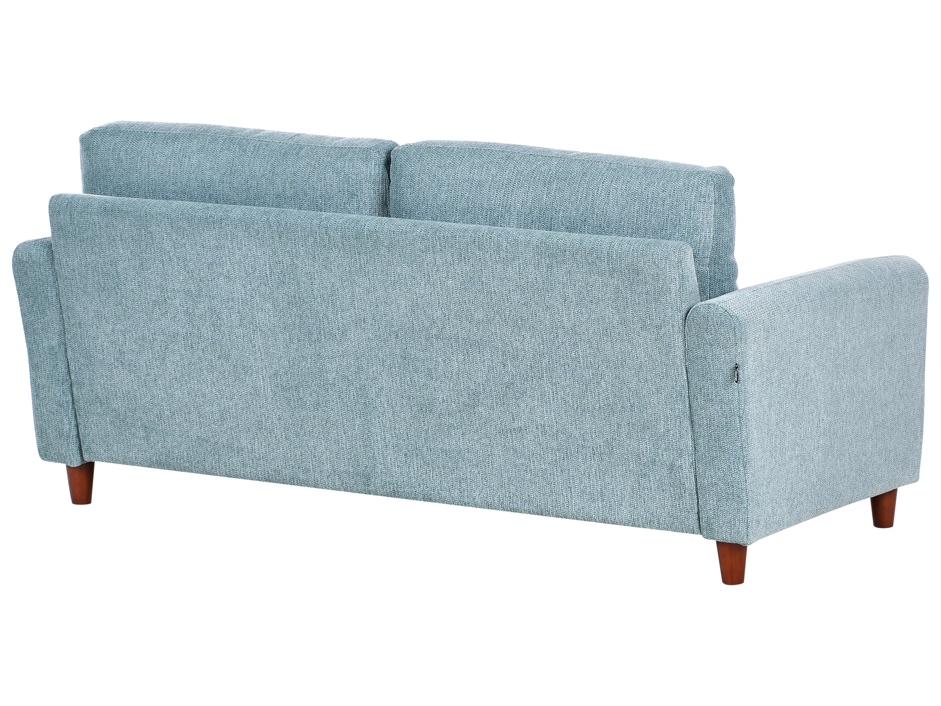 Bankenset 5-zits MARE Stof Blauw met opbergruimte