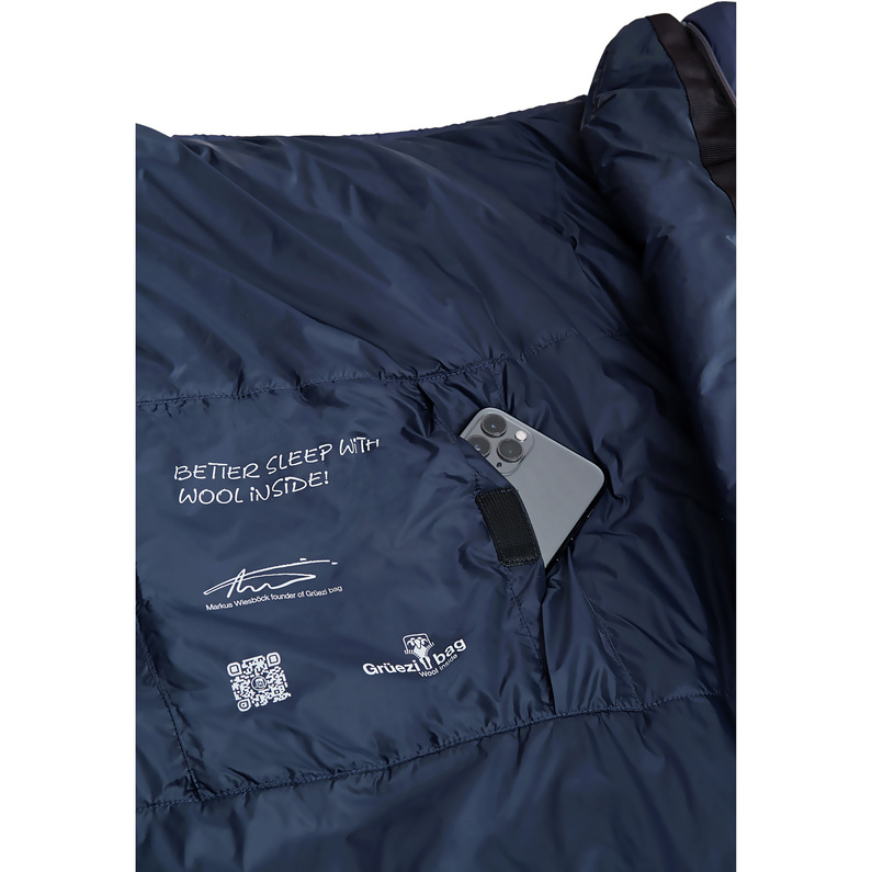 Grüezi Bag Biopod Wolle Zero XL Schlafsack