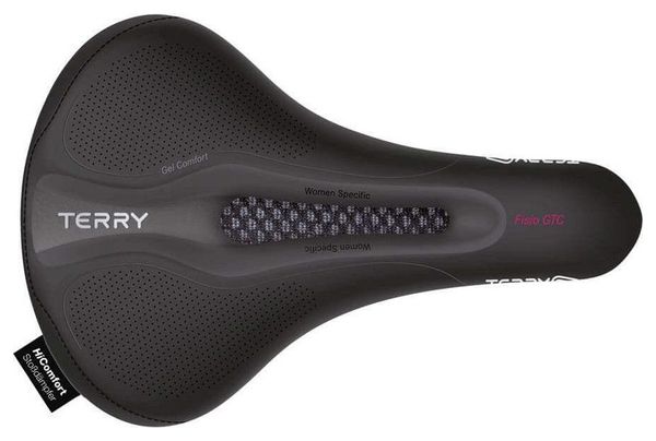 TERRY Selle de vélo Fisio GTC gel Femmes - noir