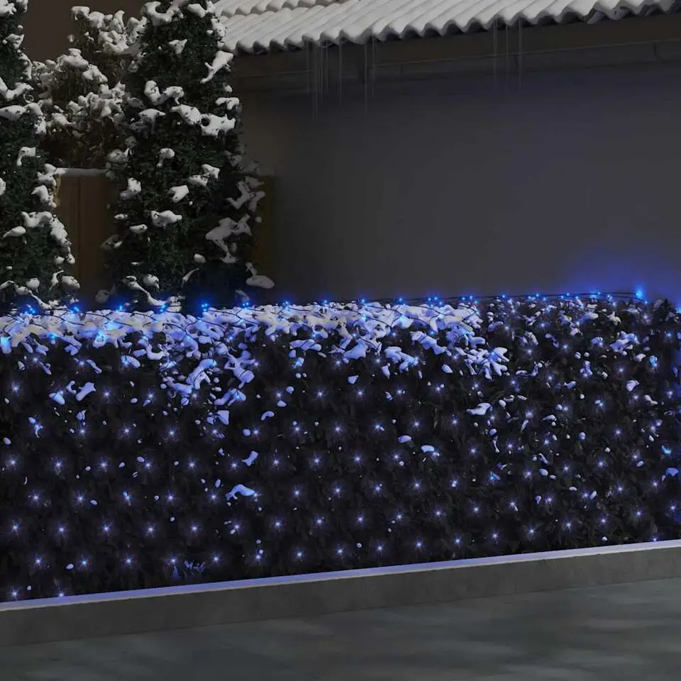 vidaXL - Lamp - Blauw - PVC