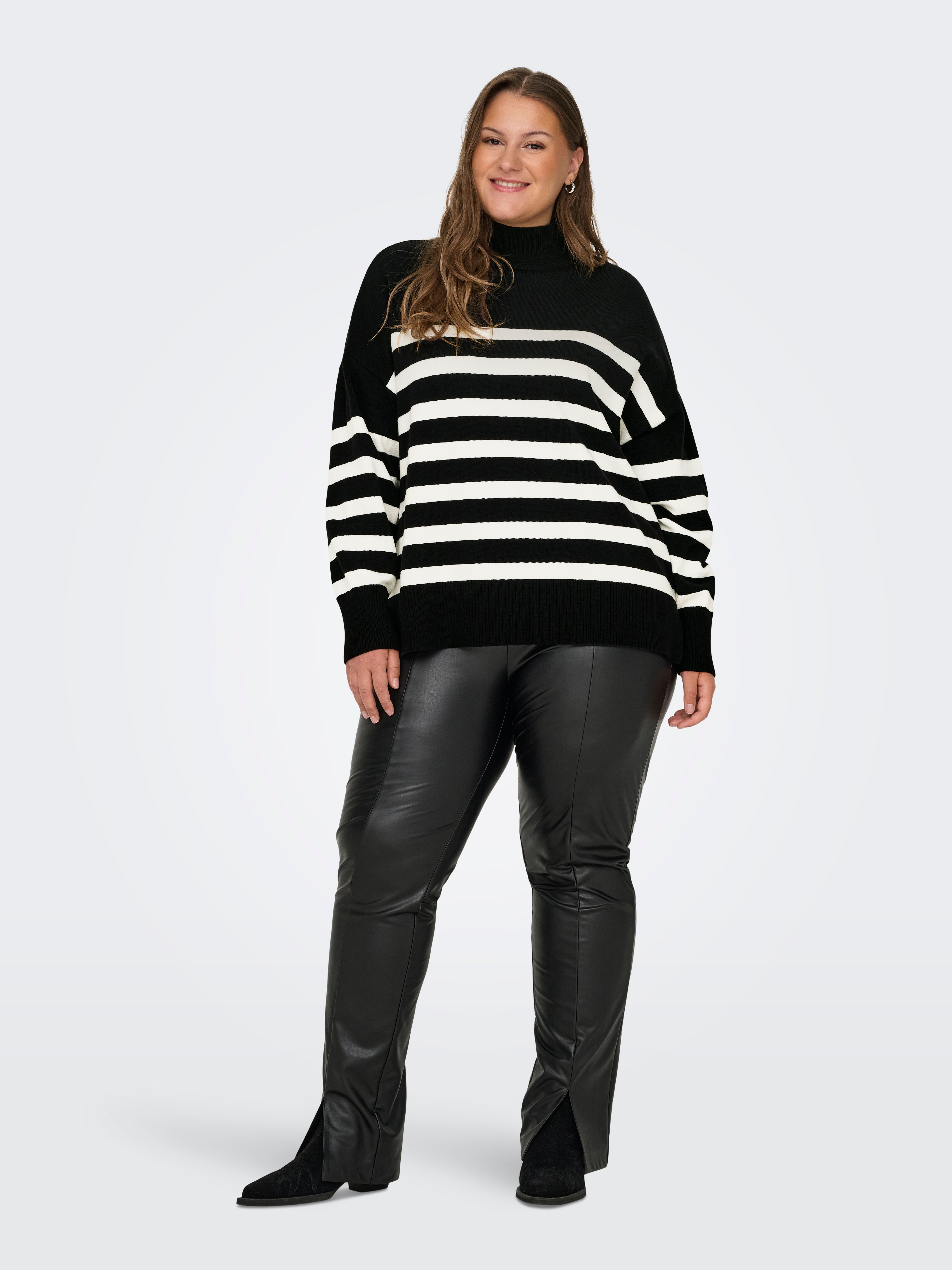 CARBARIA Strickpullover Black