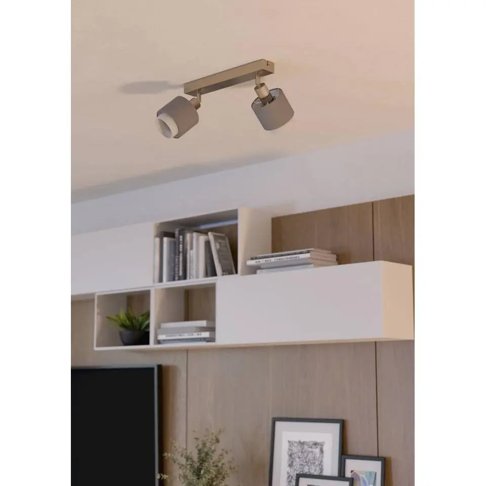 EGLO Bellizzi Spot - E14 - 31 cm - Grijs/Wit