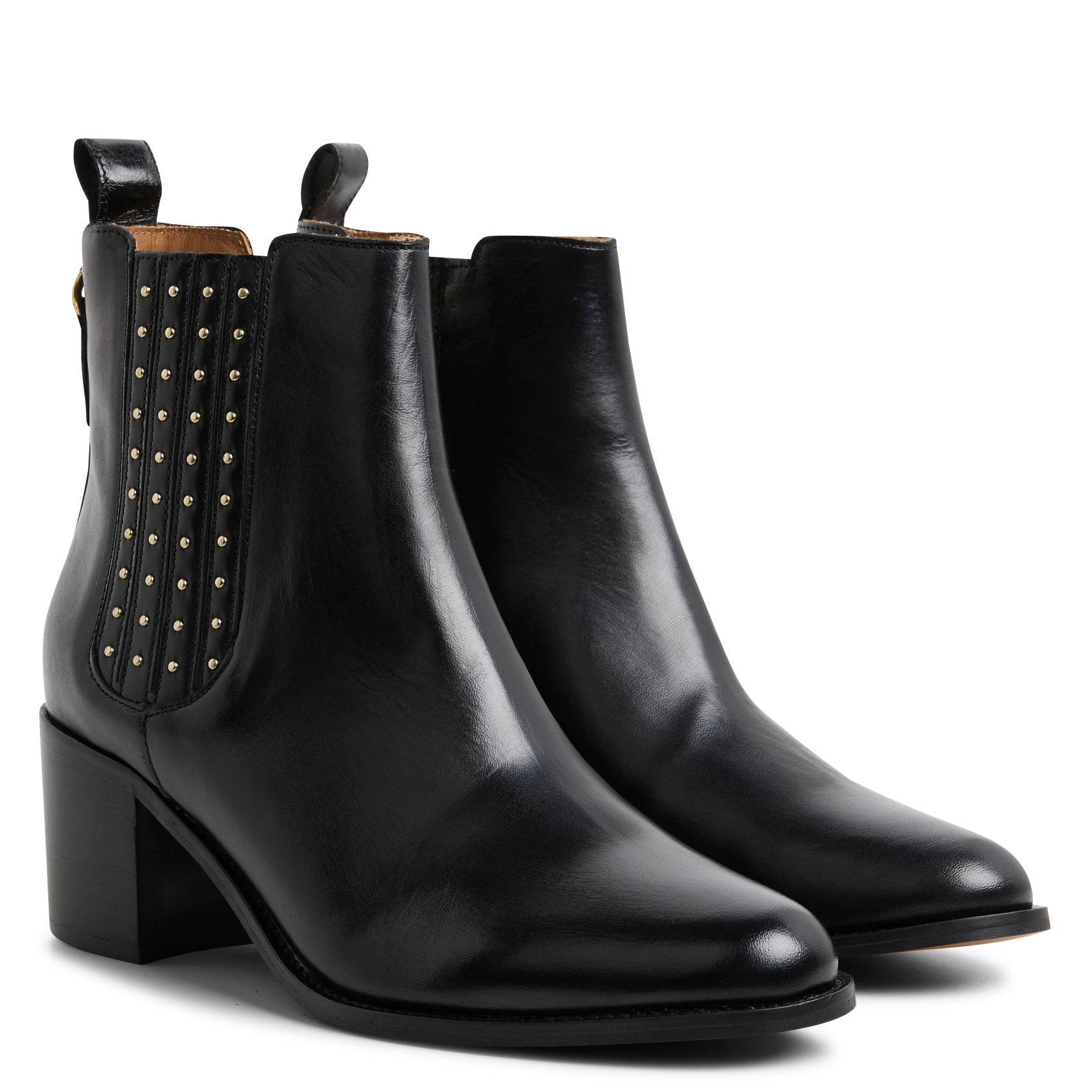 CECILIA CLOUS - Bottines en cuir | Noir