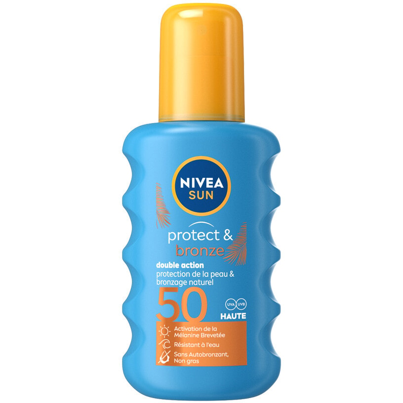 Spray protecteur SPF 50 - Protect & Bronze - Formule anti-taches - 200 ml