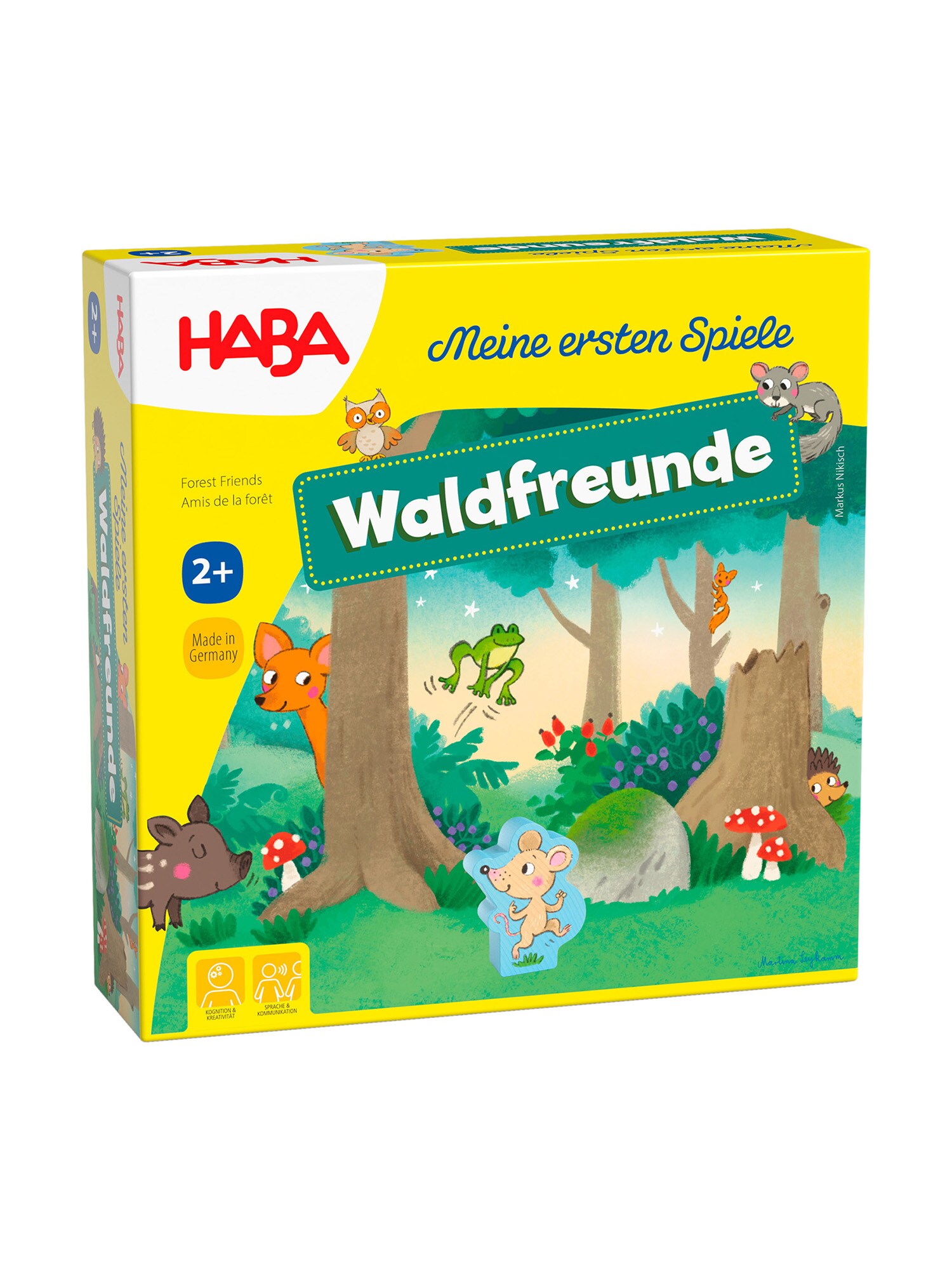 HABA Unisex Spiel Meine ersten Spiele - Waldfreunde 1er Pack