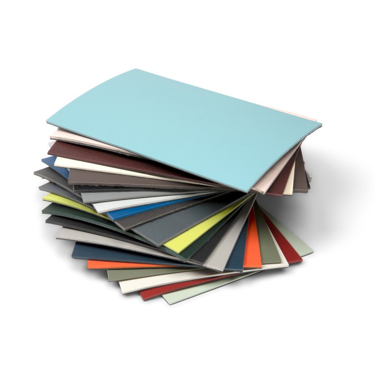 Farbmuster Tischplatte DIN A6