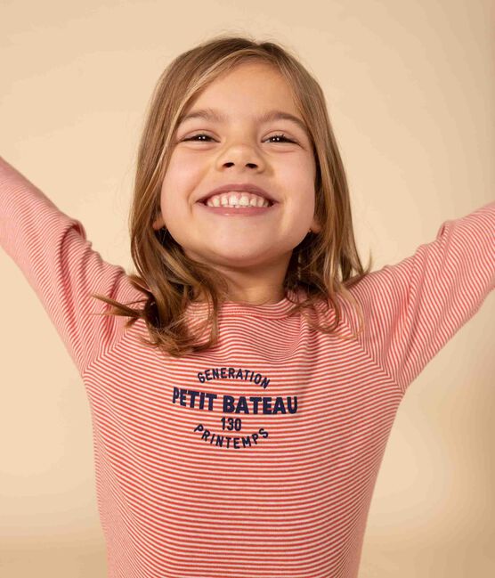 Pyjama rayé en coton enfant