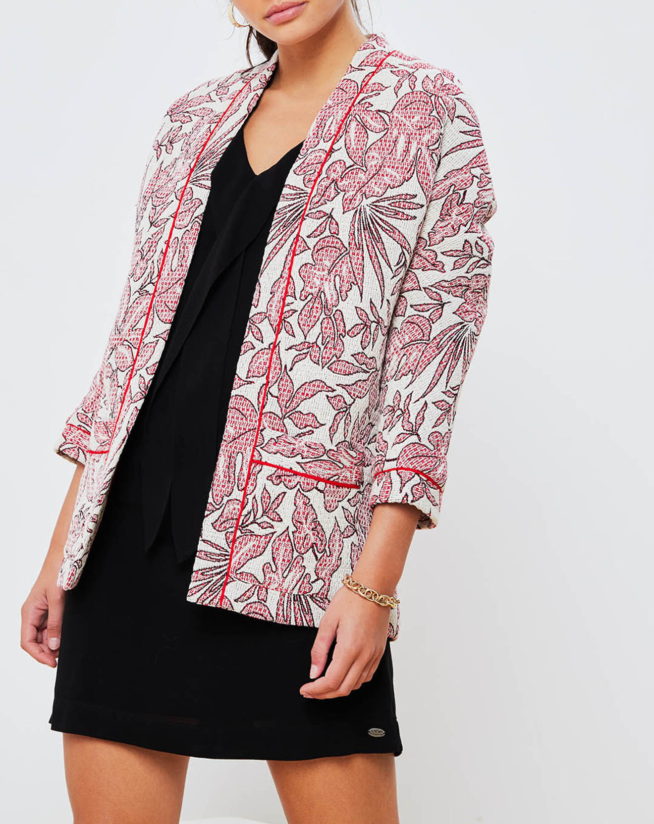 La Petite Francaise Manteau Rubis hawai rouge