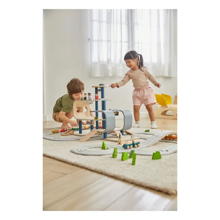 Plan Toys Ma grande gare en bois