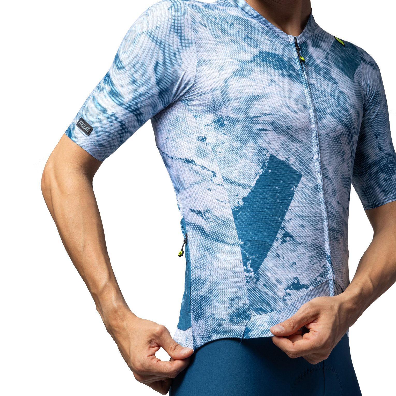 Alé Marble MC Radtrikot Herren lagoon