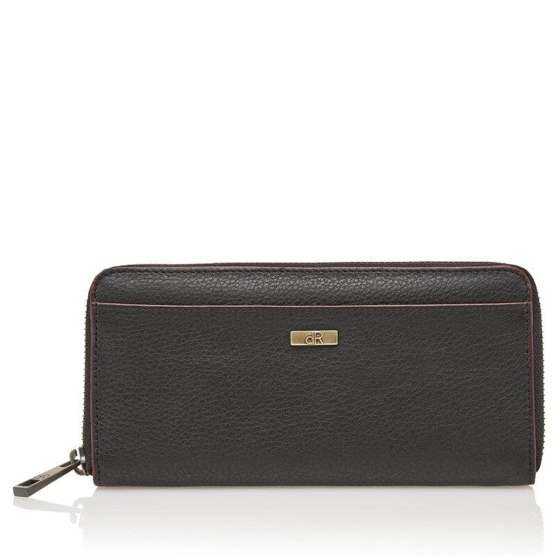 dR Amsterdam Mint Damesportemonnee 110182 Black