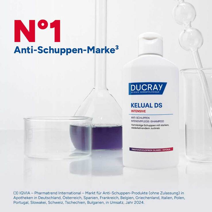 Ducray Kelual DS intensive Anti-Schuppen Shampoo, 100 ml